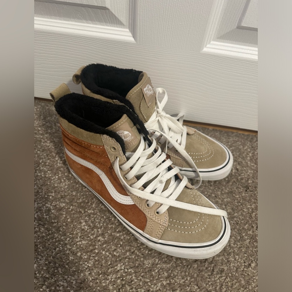 fleece lined vans